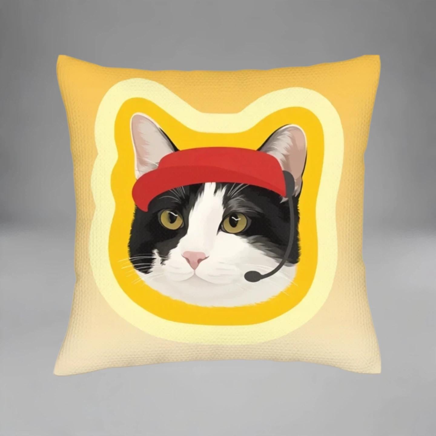 Custom Shaped Pet Pillow | Upload Your Pet Picture