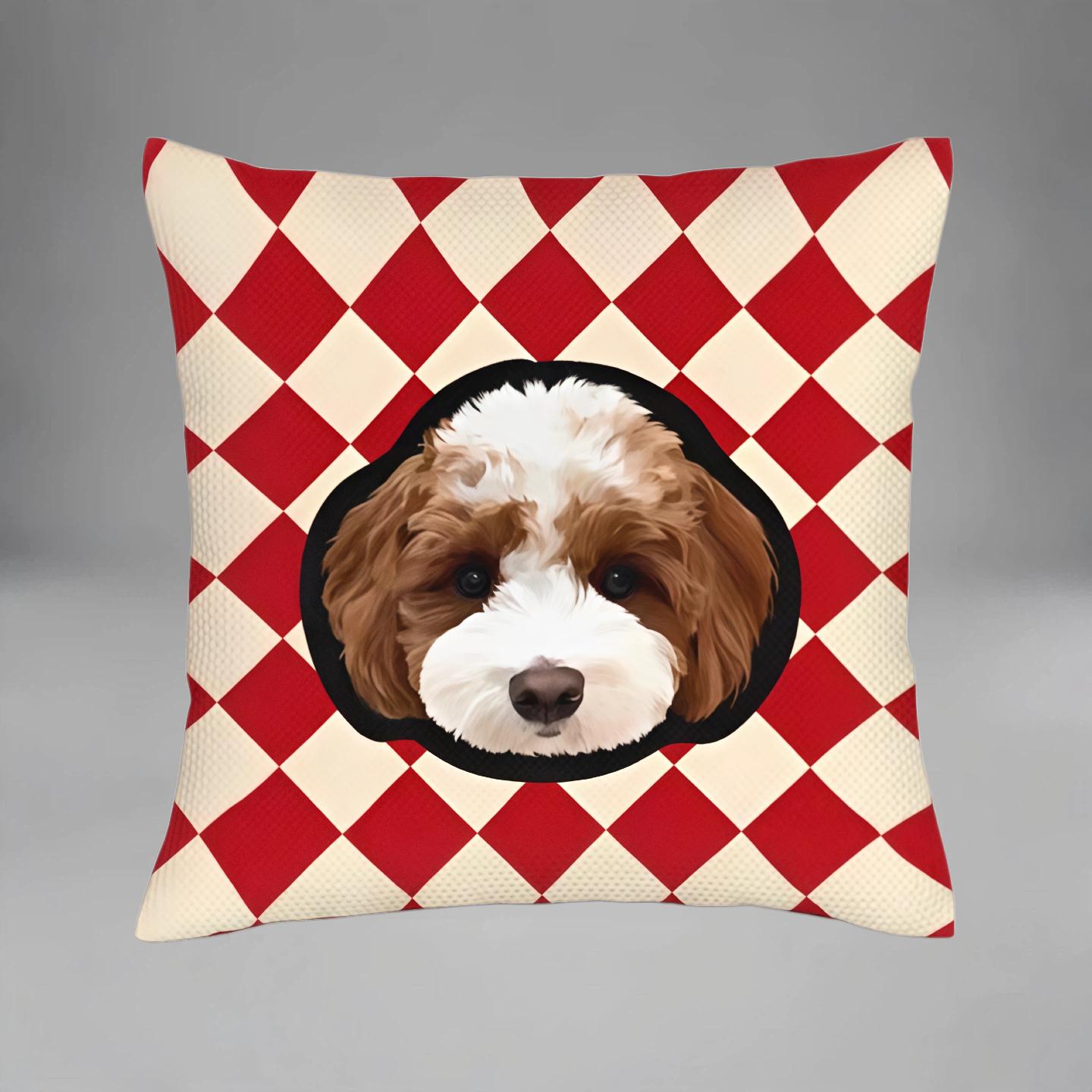 Custom Shaped Pet Pillow | Upload Your Pet Picture