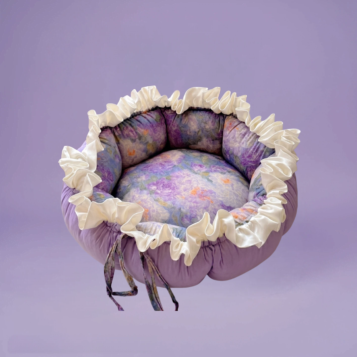 Pumpkin Pet Lounge Bed | PET ARTIST