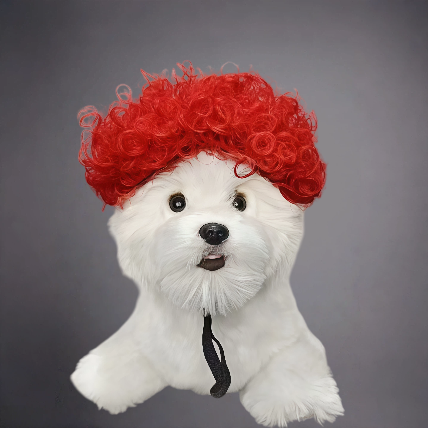 Pet Afro Wig for Dogs & Cats – Funny Curly Explosion Hair Costume for Cute Photos & Dress-Up