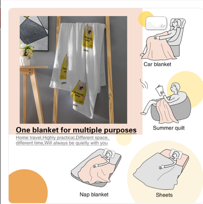 Customized pet blankets, cat and dog themed birthday gifts, nap blankets, sofa blankets