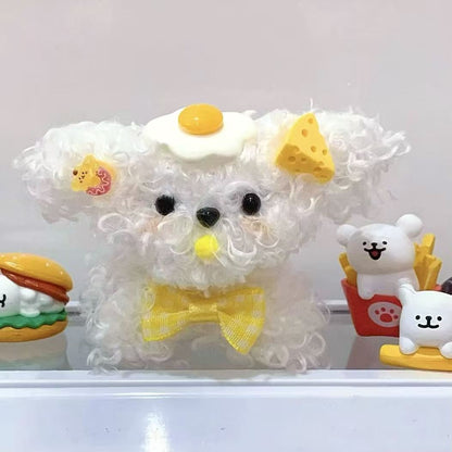 【在庫あり完成品】かわいいリアルな回転式子犬＆子猫ぬいぐるみ - ガールフレンドや女の子の友達へのプレゼントに最適