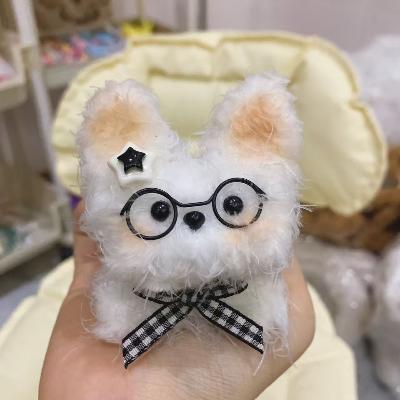 【在庫あり完成品】かわいいリアルな回転式子犬＆子猫ぬいぐるみ - ガールフレンドや女の子の友達へのプレゼントに最適