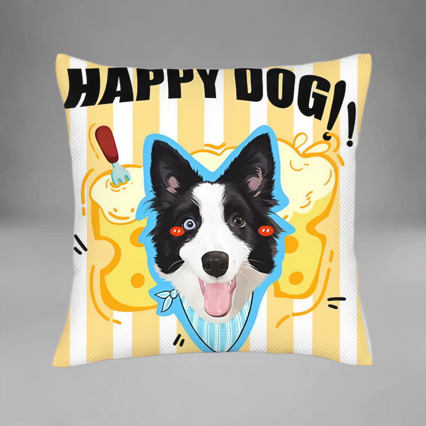 Custom Shaped Pet Pillow | Upload Your Pet Picture