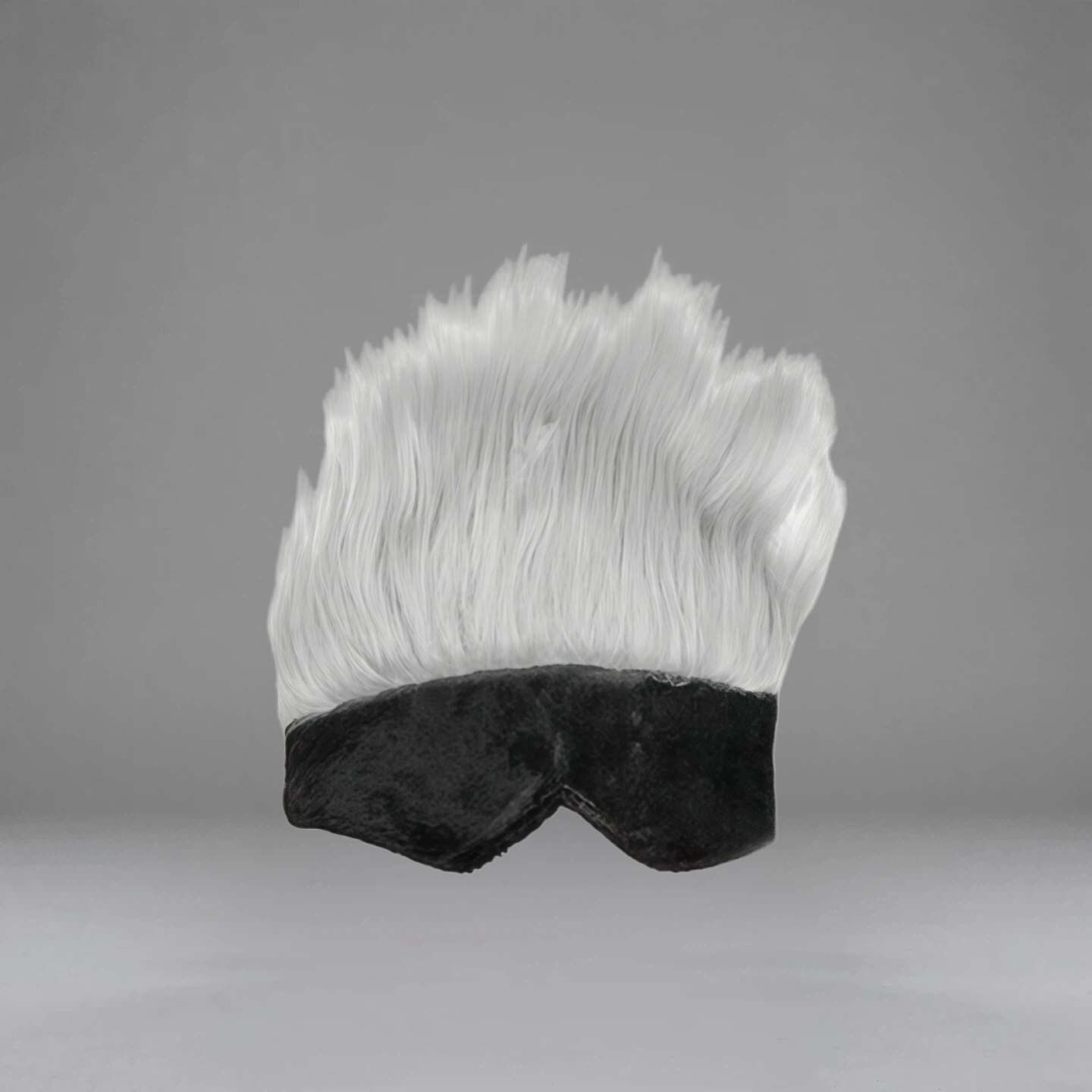 Silver Spiky Pet Wig | PET ARTIST